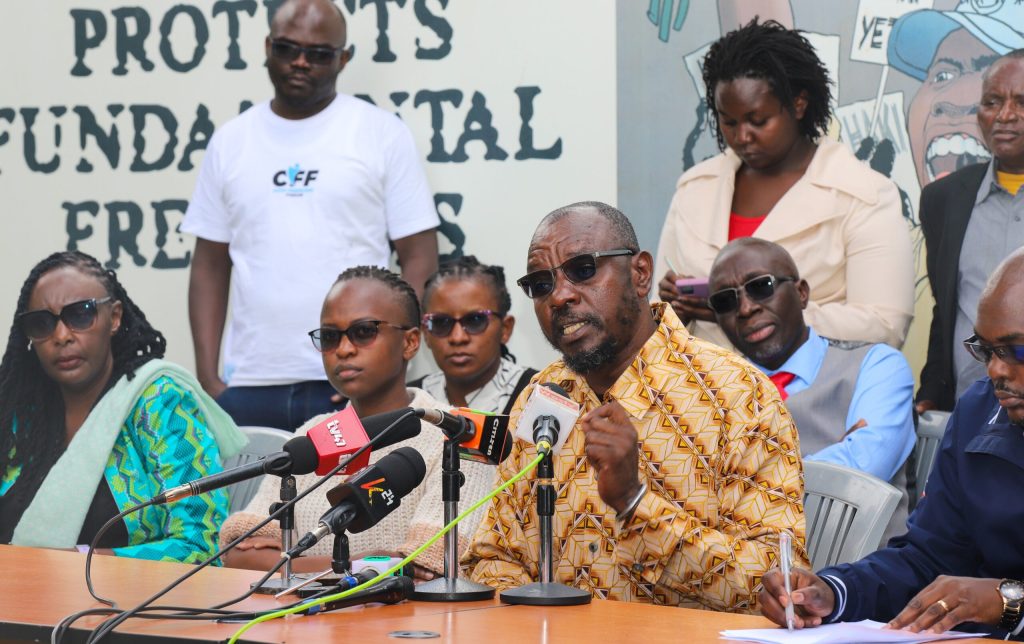 Kenya Human Rights Commission lashed out at Media council for entertaining Safaricom's complaint against NMG's investigative journalists