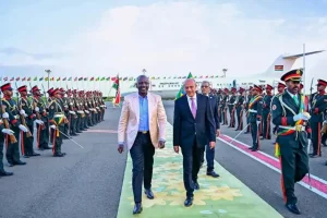 NGO Weekend bulletin President Ruto arrives in Addis Ababa for the UN Food Systems summit. Source: KBC Digital