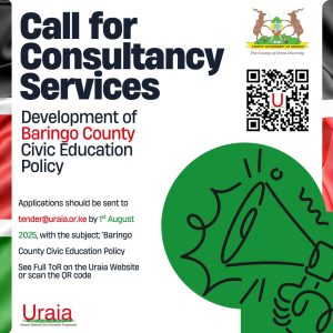 Uraia has announced a consultancy opportunity