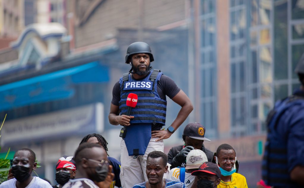 Larry Madowo won the Human Rights Defender Award 2026. Credit | The Star